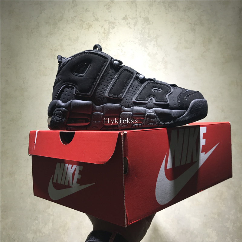 Nike Air More Uptempo All Black